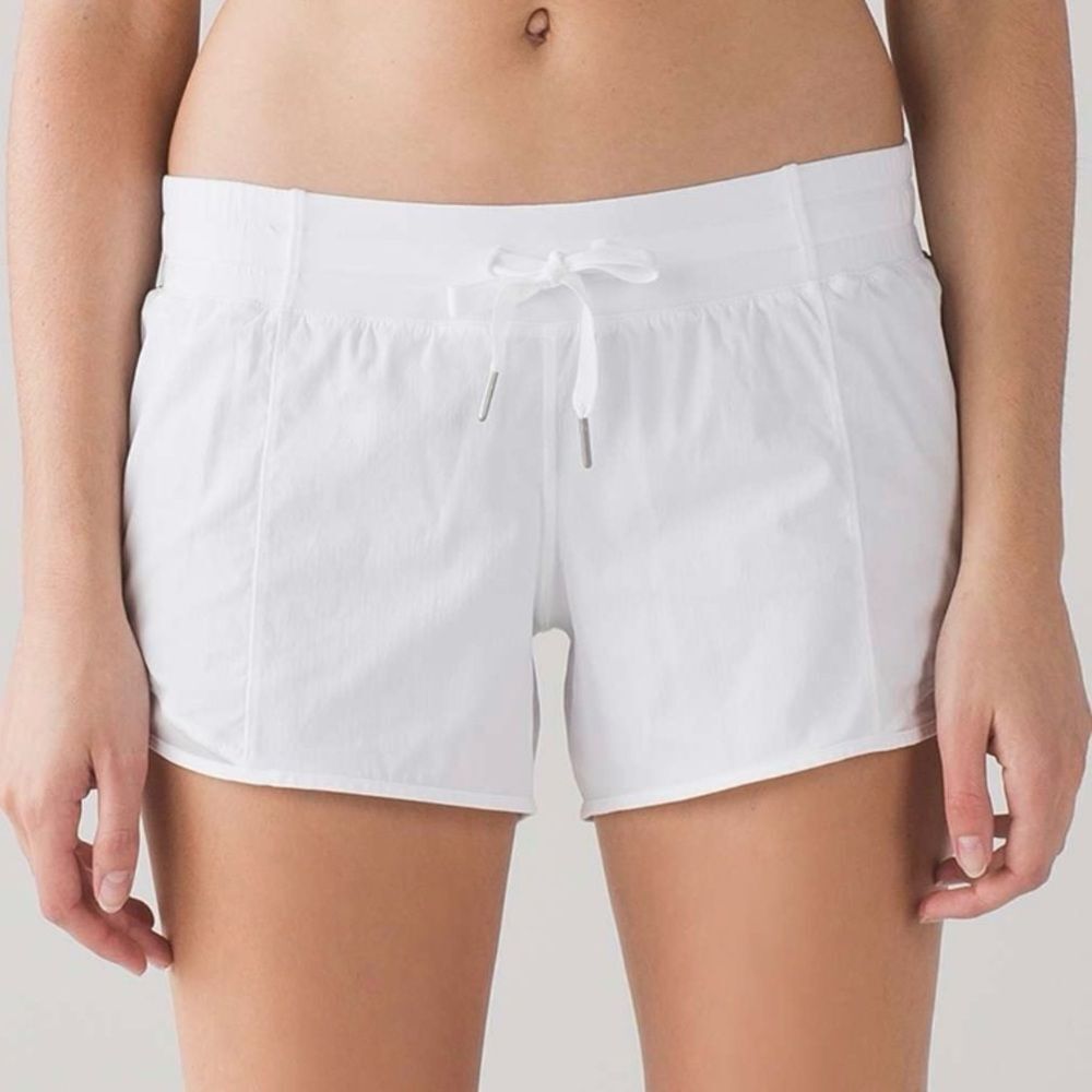 Lululemon 6 Hotty Hot Long 4” Lined Running Shorts Training Workout Lifting